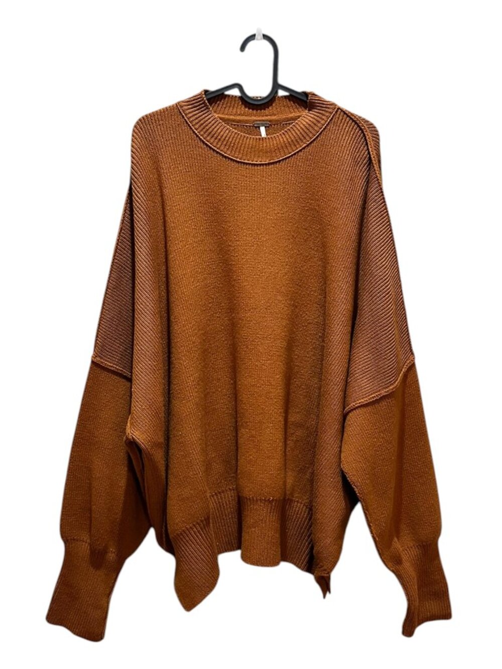 Free People Easy Street Tunic Sweater Cowl Neck Oversized